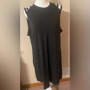 Black Tee Shirt Dress Size Large